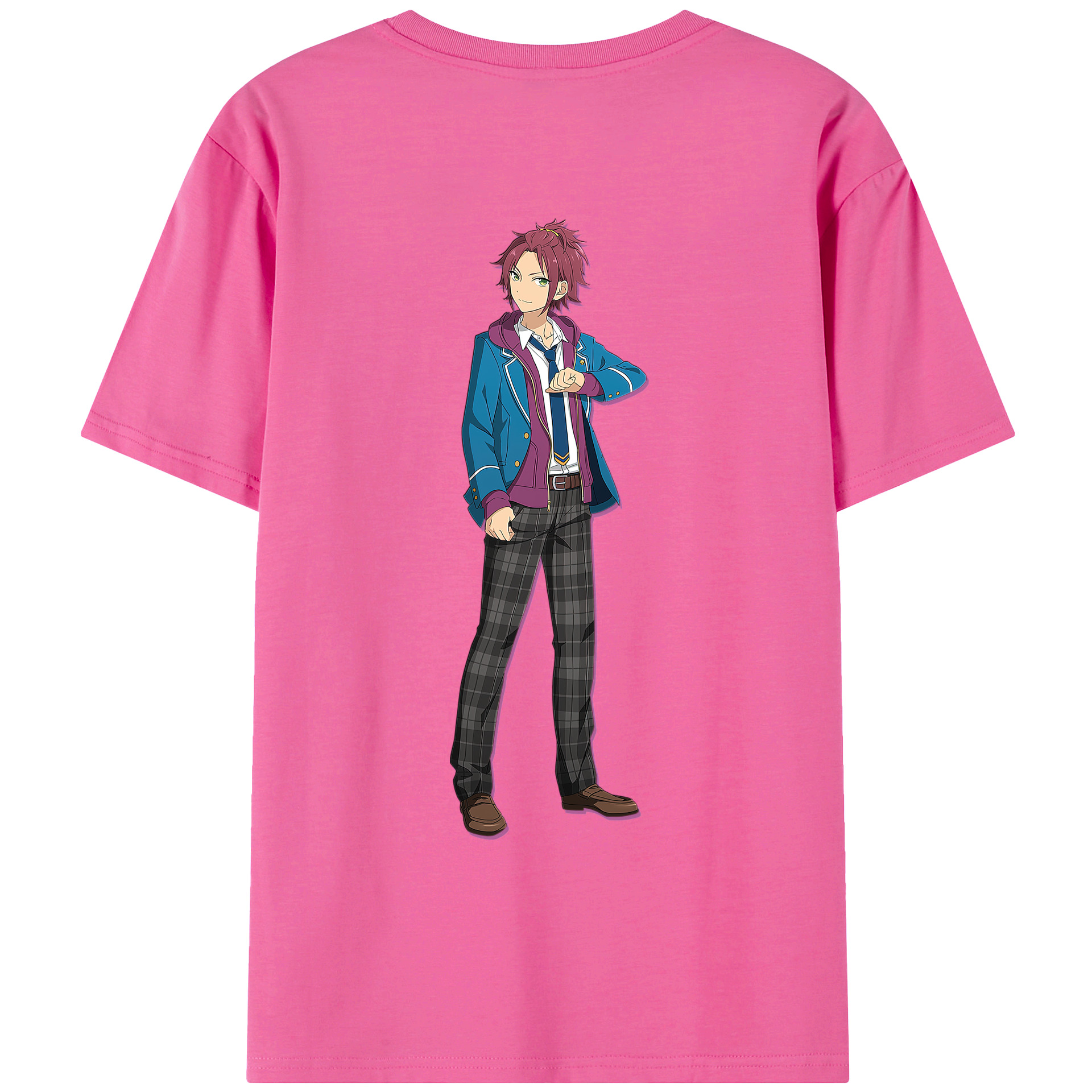 （画像用） あんさんぶるスターズ! Ensemble Stars レディース半袖Tシャツ(バックプリント)